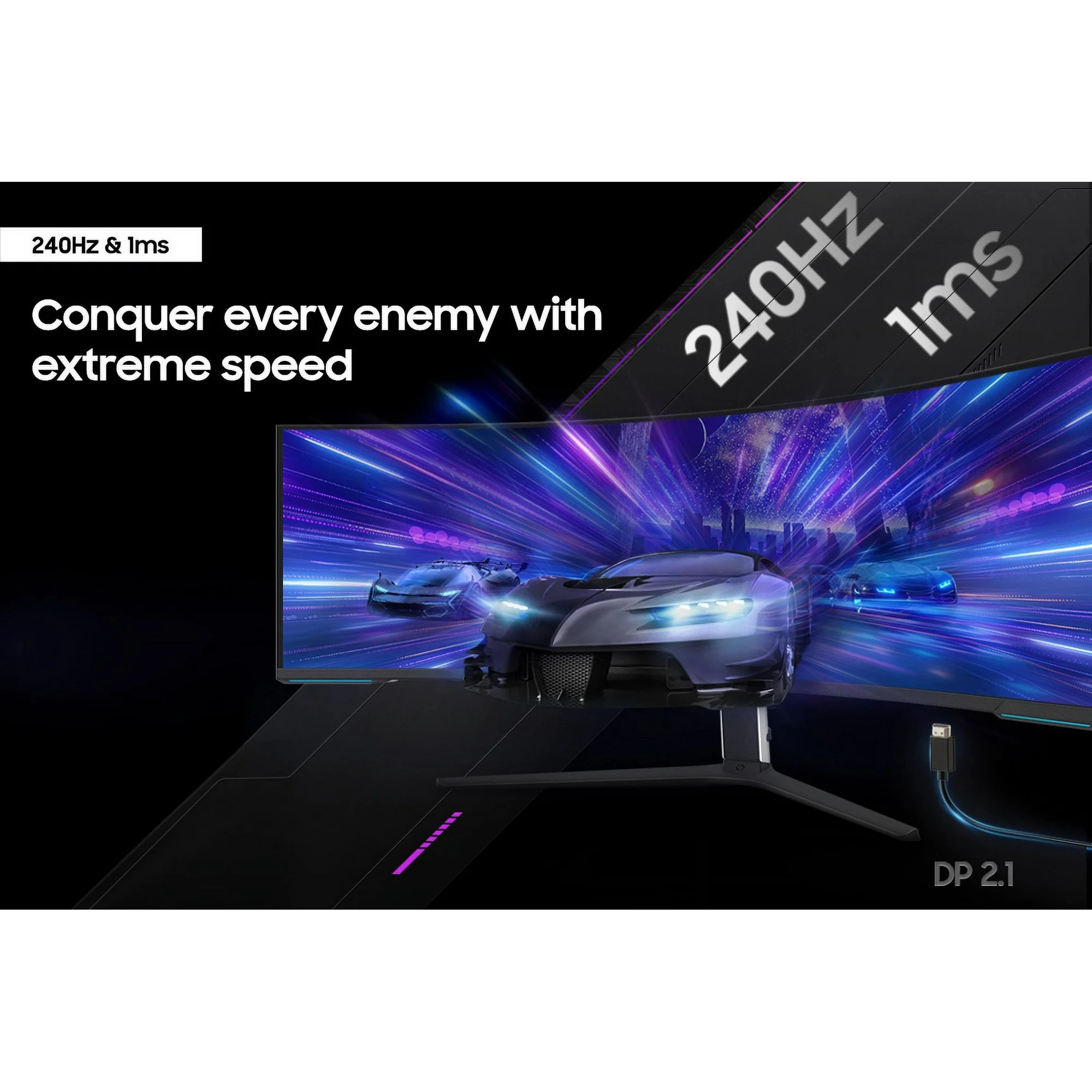 SAMSUNG 57" Odyssey Neo G9 Dual 4K UHD Quantum Mini-LED - Image 3