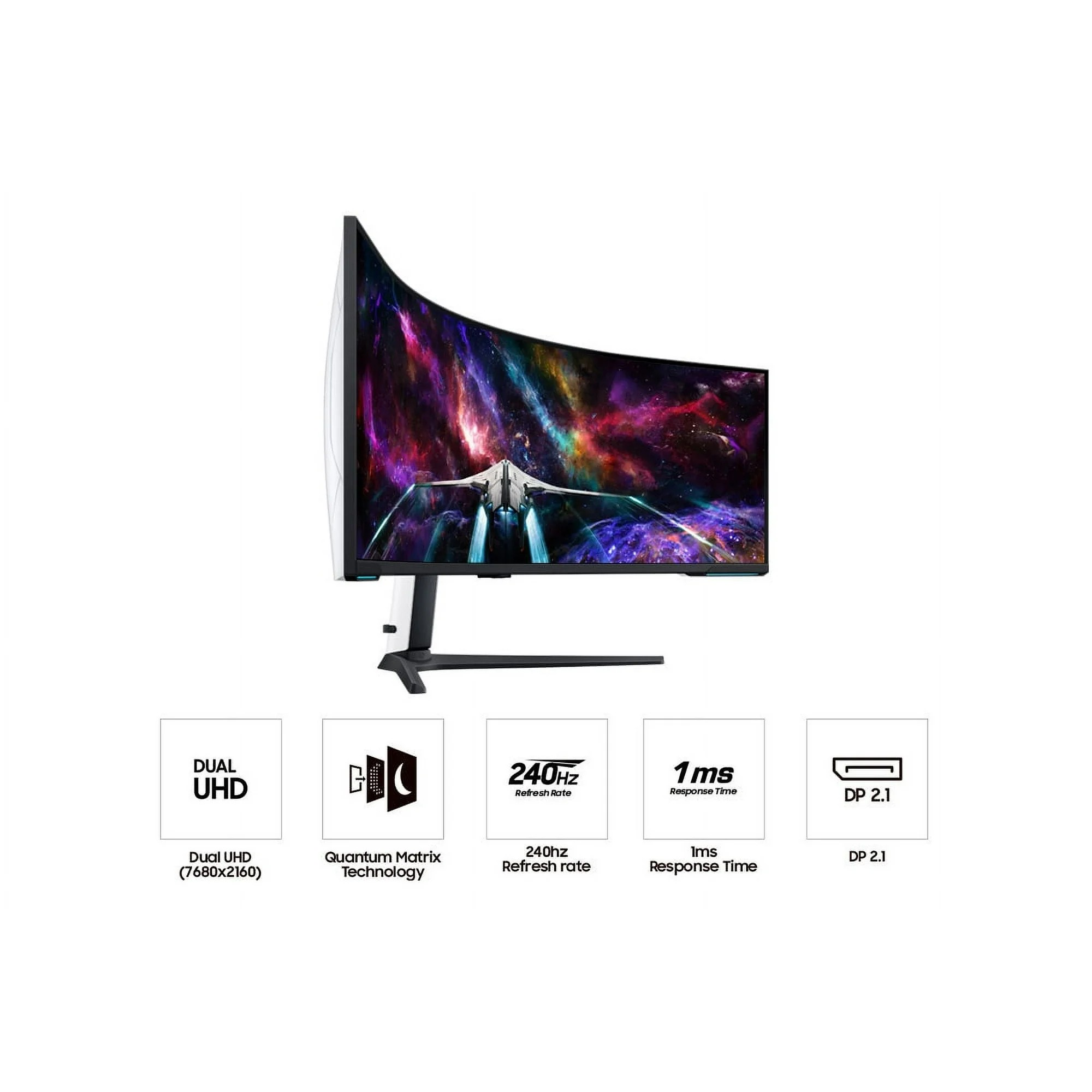 SAMSUNG 57" Odyssey Neo G9 Dual 4K UHD Quantum Mini-LED - Image 6